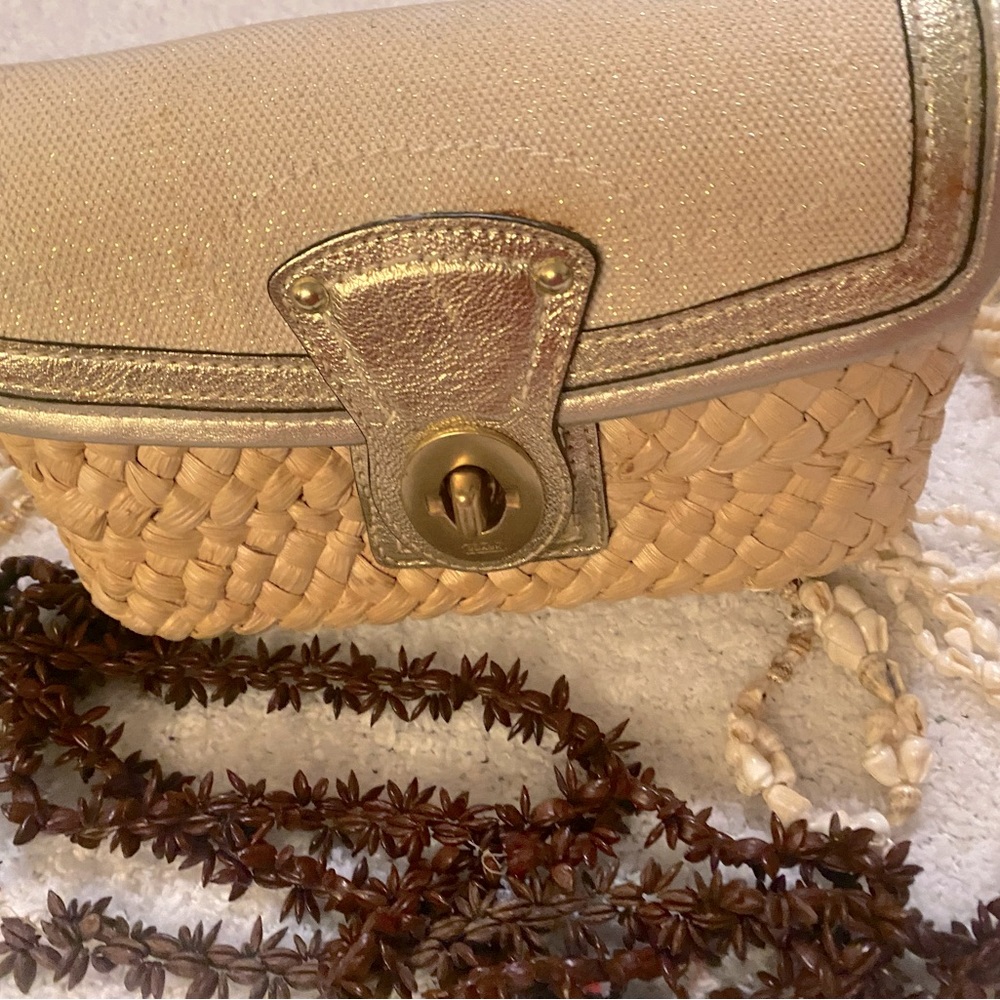 Coach Limited Edition Tote & Woven Clutch! - Picture 13 of 16